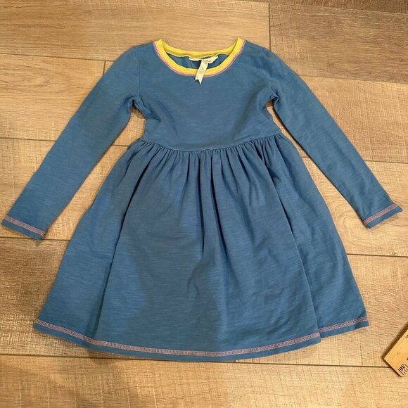 MATILDA JANE GIRLS SIZE 4 LONG SLEEVE BLUE DRESS - Picture 1 of 6